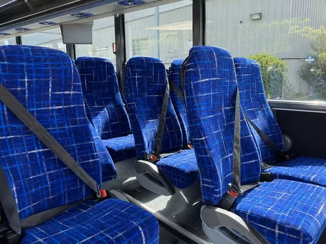 alabaster charter bus interior